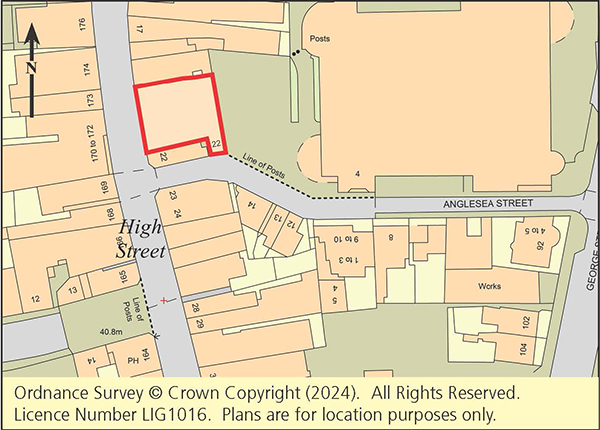 Lot: 108 - SUBSTANTIAL TOWN CENTRE INVESTMENT WITH CONSENT FOR FIVE ADDITIONAL FLATS -